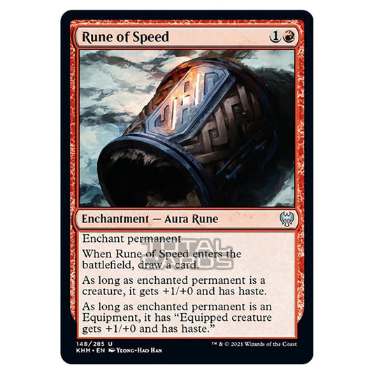 Magic The Gathering - Kaldheim - Rune of Speed - 148/285