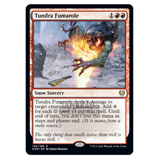 Magic The Gathering - Kaldheim - Tundra Fumarole - 156/285