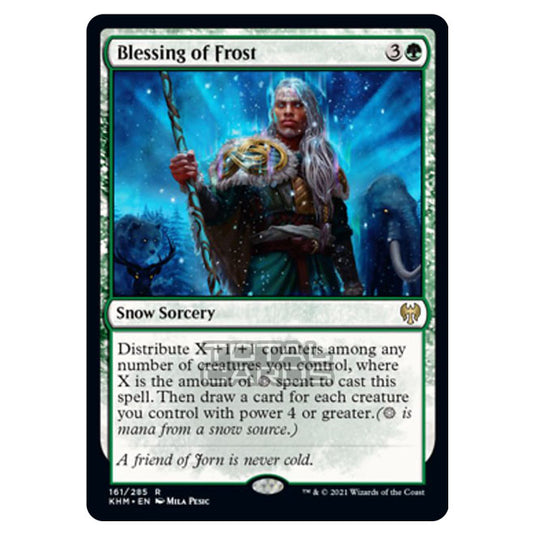 Magic The Gathering - Kaldheim - Blessing of Frost - 161/285