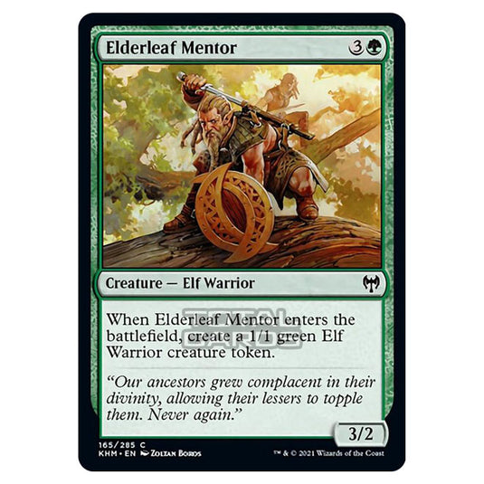 Magic The Gathering - Kaldheim - Elderleaf Mentor - 165/285