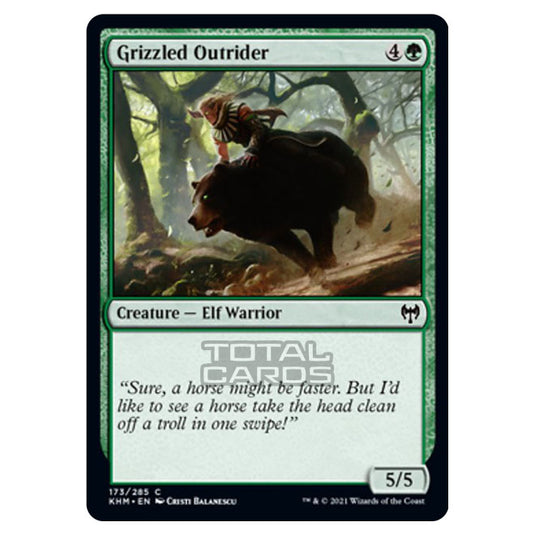 Magic The Gathering - Kaldheim - Grizzled Outrider - 173/285