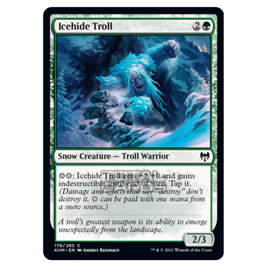 Magic The Gathering - Kaldheim - Icehide Troll - 176/285