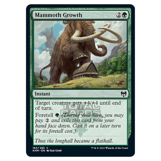 Magic The Gathering - Kaldheim - Mammoth Growth - 183/285