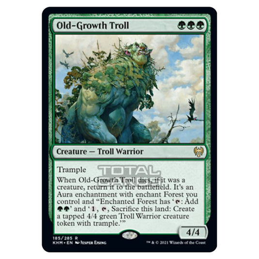 Magic The Gathering - Kaldheim - Old-Growth Troll - 185/285