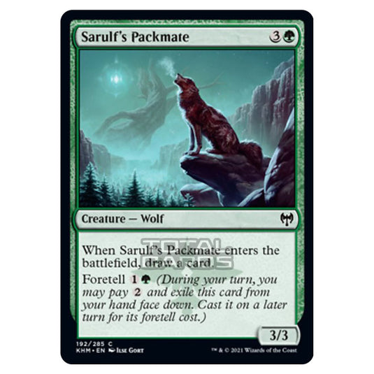 Magic The Gathering - Kaldheim - Sarulf's Packmate - 192/285