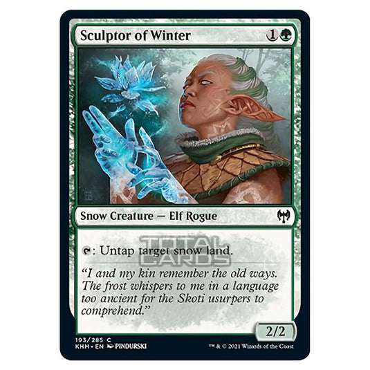 Magic The Gathering - Kaldheim - Sculptor of Winter - 193/285