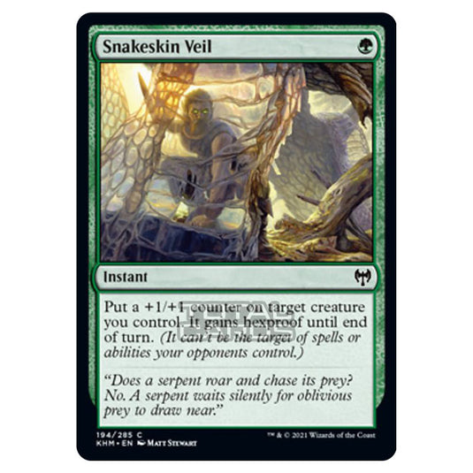 Magic The Gathering - Kaldheim - Snakeskin Veil - 194/285