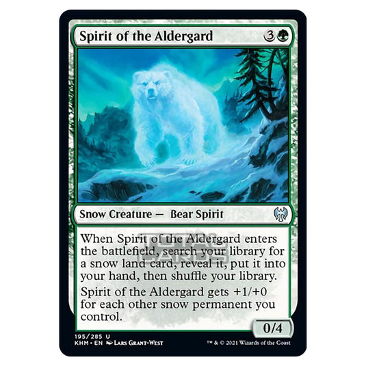 Magic The Gathering - Kaldheim - Spirit of the Aldergard - 195/285