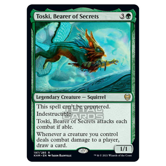 Magic The Gathering - Kaldheim - Toski, Bearer of Secrets - 197/285