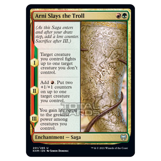 Magic The Gathering - Kaldheim - Arni Slays the Troll - 201/285