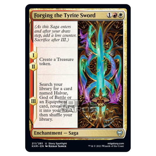 Magic The Gathering - Kaldheim - Forging the Tyrite Sword - 211/285