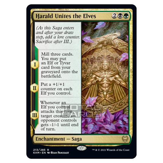 Magic The Gathering - Kaldheim - Harald Unites the Elves - 213/285