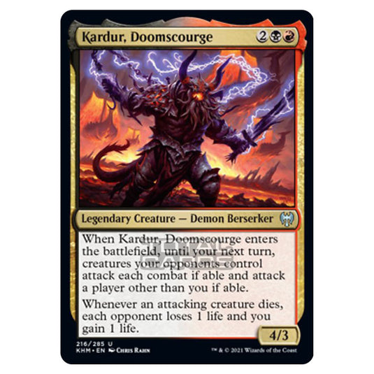 Magic The Gathering - Kaldheim - Kardur, Doomscourge - 216/285