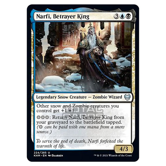 Magic The Gathering - Kaldheim - Narfi, Betrayer King - 224/285