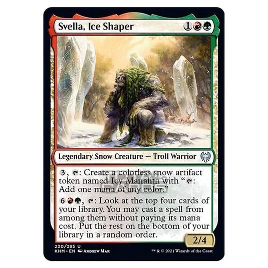 Magic The Gathering - Kaldheim - Svella, Ice Shaper - 230/285