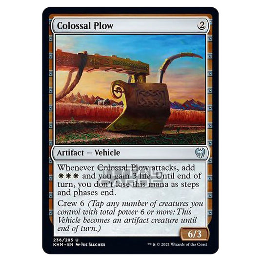 Magic The Gathering - Kaldheim - Colossal Plow - 236/285