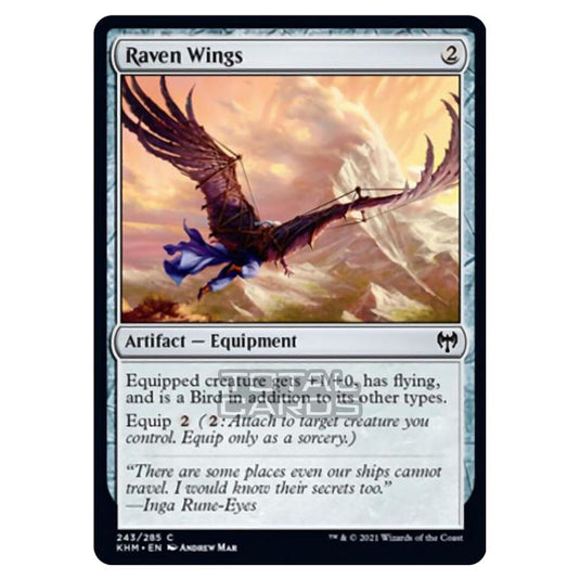 Magic The Gathering - Kaldheim - Raven Wings - 243/285