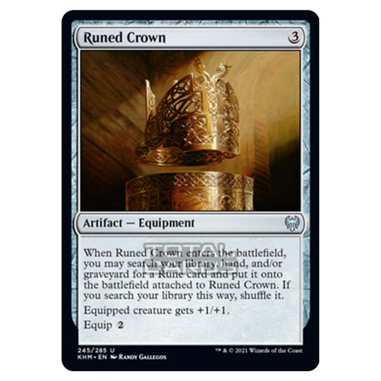 Magic The Gathering - Kaldheim - Runed Crown - 245/285