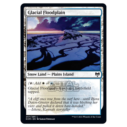 Magic The Gathering - Kaldheim - Glacial Floodplain - 257/285