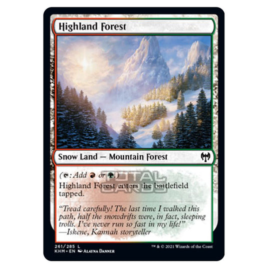 Magic The Gathering - Kaldheim - Highland Forest - 261/285