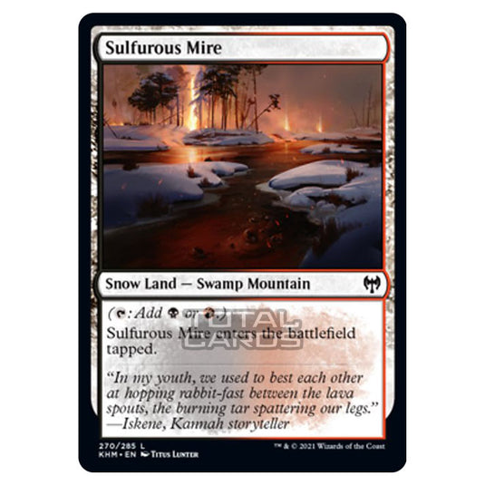 Magic The Gathering - Kaldheim - Sulfurous Mire - 270/285