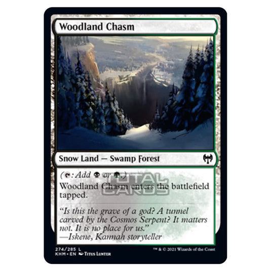 Magic The Gathering - Kaldheim - Woodland Chasm - 274/285