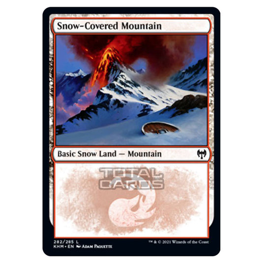 Magic The Gathering - Kaldheim - Snow-Covered Mountain - 282/285