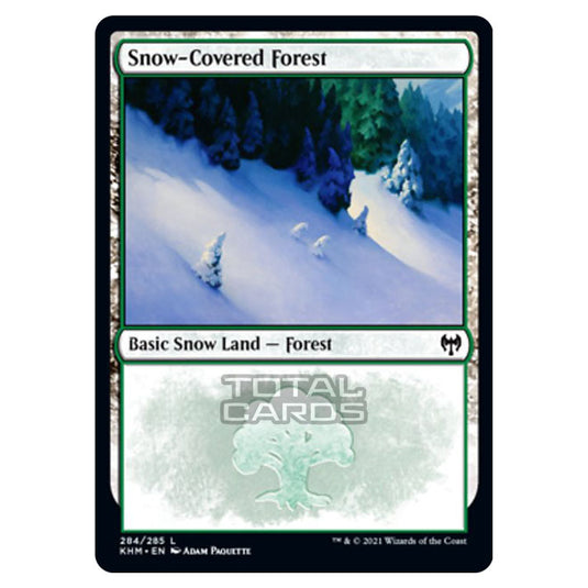 Magic The Gathering - Kaldheim - Snow-Covered Forest - 284/285