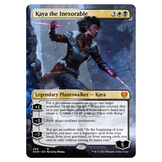 Magic The Gathering - Kaldheim - Kaya the Inexorable - 288/285