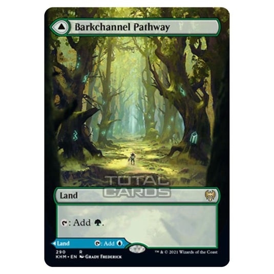 Magic The Gathering - Kaldheim - Barkchannel Pathway // Tidechannel Pathway - 290/285