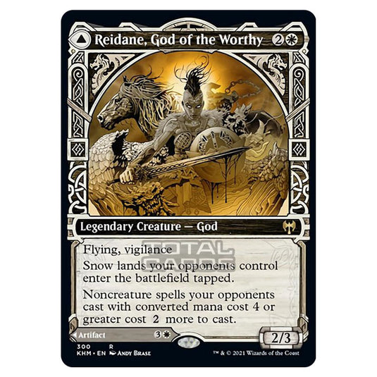 Magic The Gathering - Kaldheim - Reidane, God of the Worthy // Valkmira, Protector's Shield - 300/285