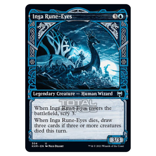 Magic The Gathering - Kaldheim - Inga Rune-Eyes - 304/285