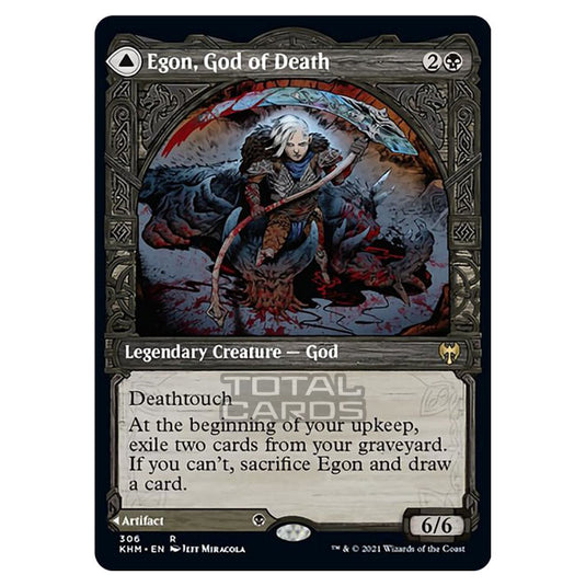 Magic The Gathering - Kaldheim - Egon, God of Death // Throne of Death - 306/285