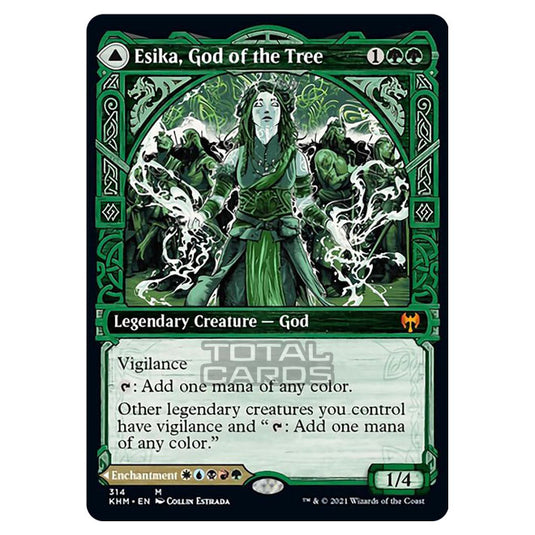 Magic The Gathering - Kaldheim - Esika, God of the Tree // The Prismatic Bridge - 314/285