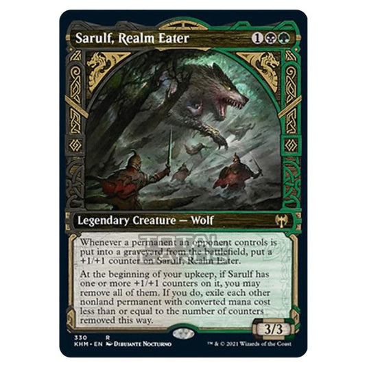 Magic The Gathering - Kaldheim - Sarulf, Realm Eater - 330/285