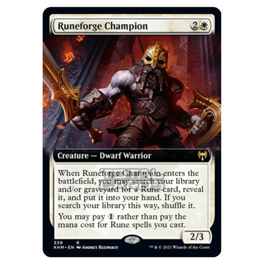 Magic The Gathering - Kaldheim - Runeforge Champion - 339/285