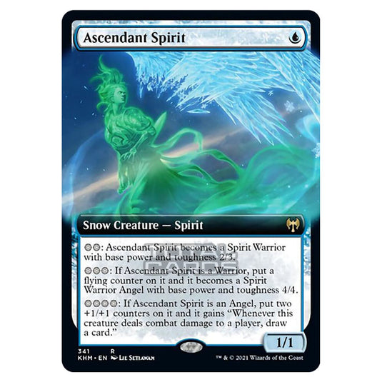 Magic The Gathering - Kaldheim - Ascendant Spirit - 341/285