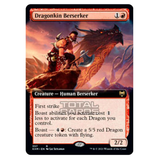 Magic The Gathering - Kaldheim - Dragonkin Berserker - 357/285