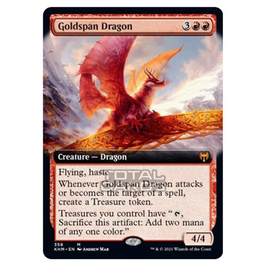 Magic The Gathering - Kaldheim - Goldspan Dragon - 358/285