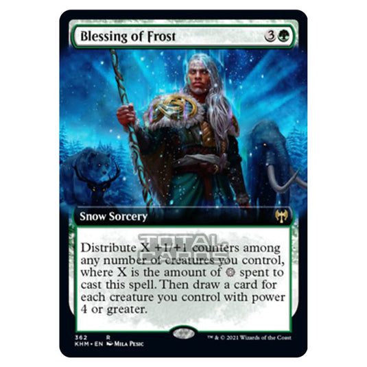 Magic The Gathering - Kaldheim - Blessing of Frost - 362/285