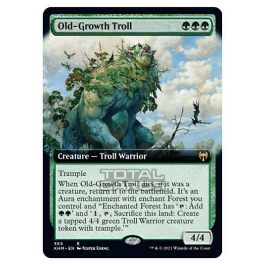 Magic The Gathering - Kaldheim - Old-Growth Troll - 365/285