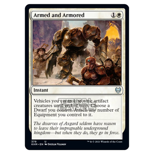 Magic The Gathering - Kaldheim - Armed and Armored - 379/285