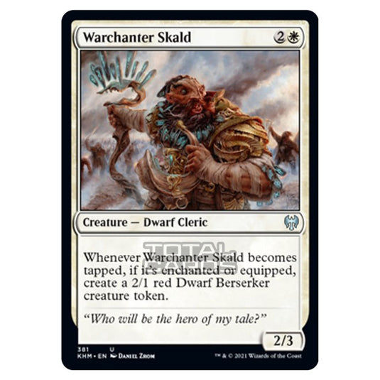 Magic The Gathering - Kaldheim - Warchanter Skald - 381/285