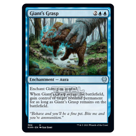 Magic The Gathering - Kaldheim - Giant's Grasp - 384/285