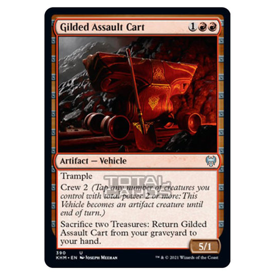 Magic The Gathering - Kaldheim - Gilded Assault Cart - 390/285