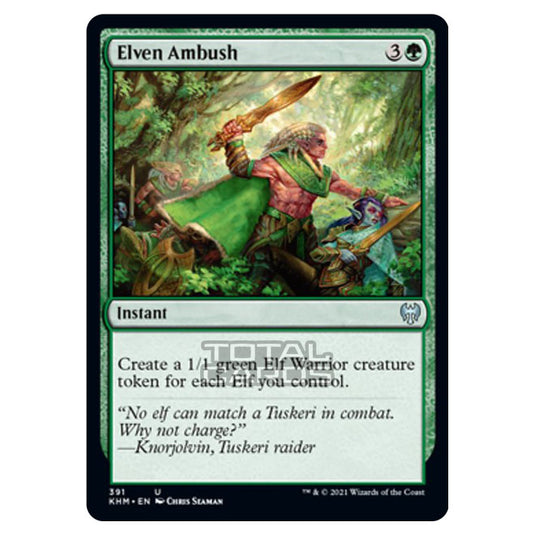 Magic The Gathering - Kaldheim - Elven Ambush - 391/285