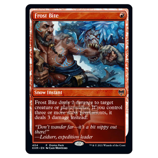 Magic The Gathering - Kaldheim - Frost Bite - 404/285