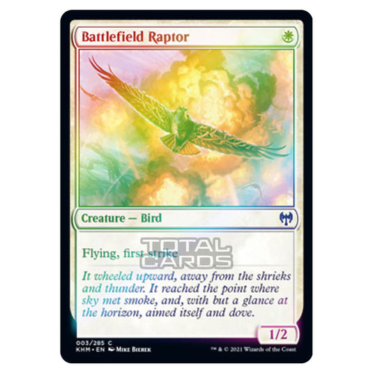 Magic The Gathering - Kaldheim - Battlefield Raptor - 3/285 (Foil)