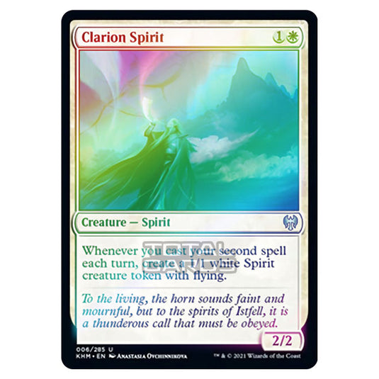 Magic The Gathering - Kaldheim - Clarion Spirit - 6/285 (Foil)