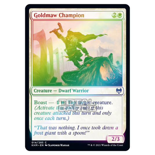 Magic The Gathering - Kaldheim - Goldmaw Champion - 14/285 (Foil)